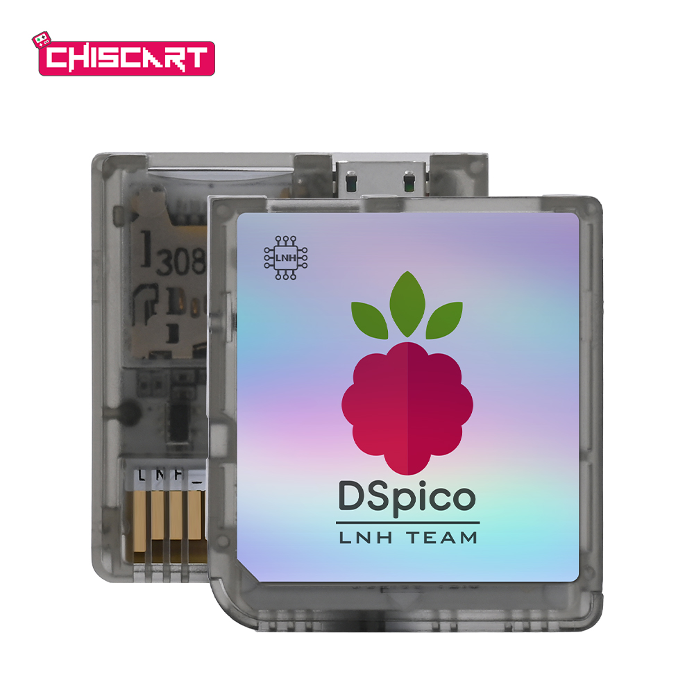 Sd Card Module - Chiscart 透明フロスト加工 MicroUSB DSpico ゲームリーダー RP2040