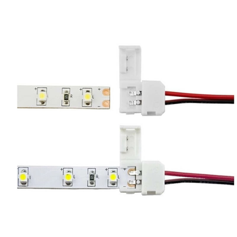 Ws2812B - 50個100個のledコネクタ2Pin 3Pin 4Pin 5Pinのための8ミリメートル10ミリメートル12ミリメートルWS2811 WS2812B 5050