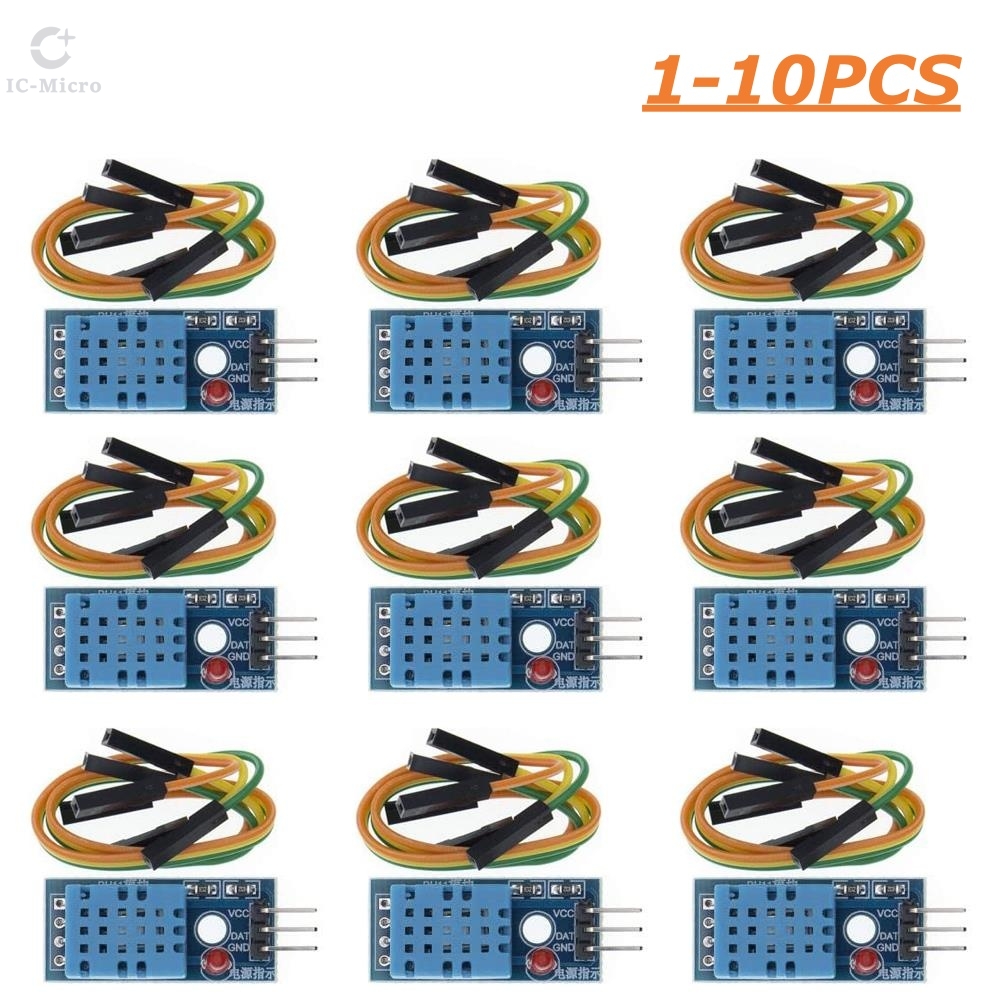 Dht11 - XZG 1-10 個 DHT11 センサーモジュール 3.3V-5V
