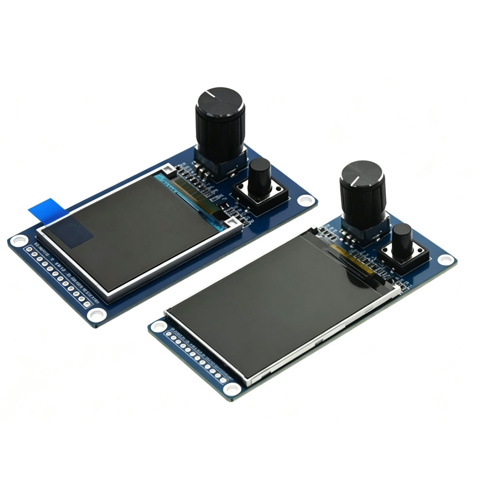 Tft Display 2.4 - 1.8インチ/2.4インチTFT LCDディスプレイ、EC11ロータリーエンコーダー組み込みモジュール、Arduino用SPIインターフェースST7735S ST7789