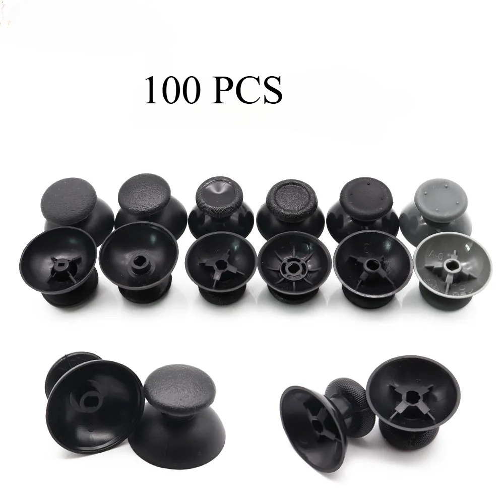 Joystick Module - 100個入り 3Dアナログジョイスティックスティックモジュール マッシュルームキャップ ソニーPS5 PS4 PS3