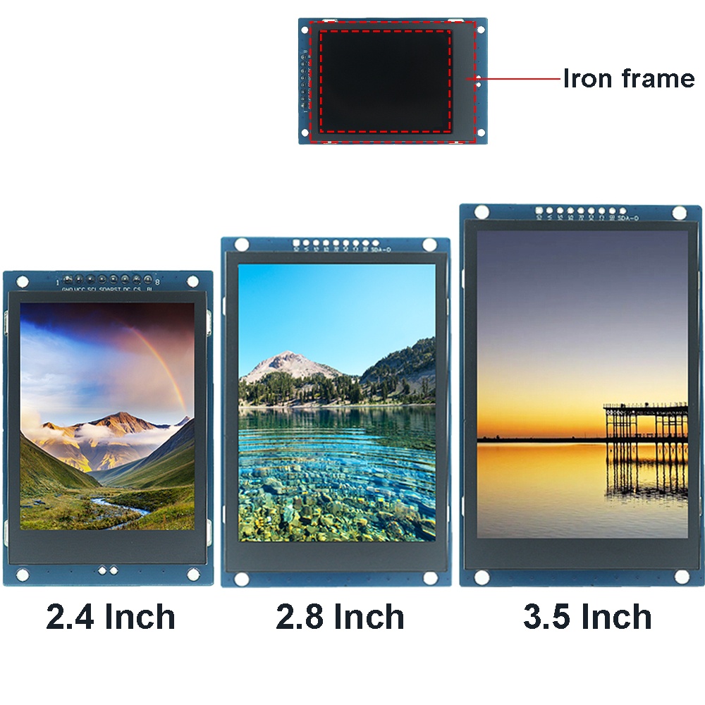 Tft Display 2.4 - LAOBEI 2.4/2.8/3.5インチ TFT LCDディスプレイ、240x320/320x480 SPIモジュール ST7789V/ST7796S用