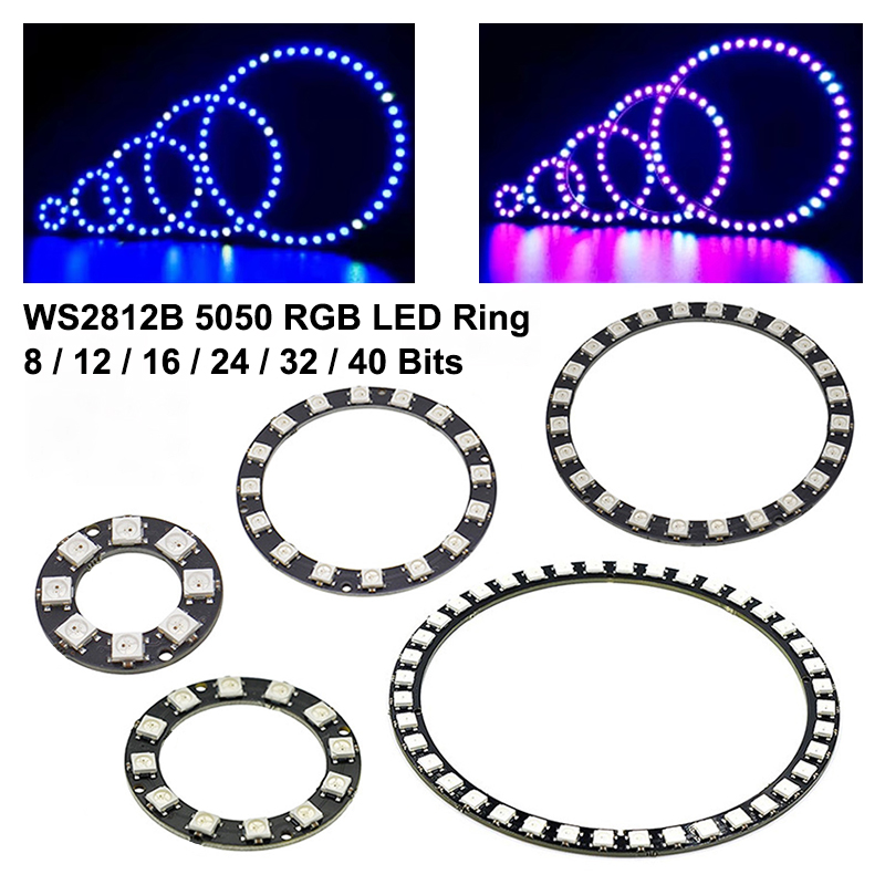 Ws2812B - 1 ピース SMD5050 RGB ピクセル WS2812