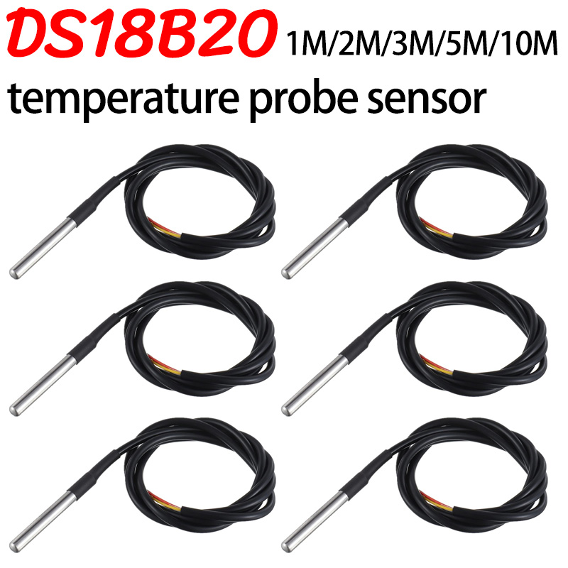 Ds18B20 - DS18B20 ステンレス鋼パッケージ 1 メートル/3 メートル防水 18b20