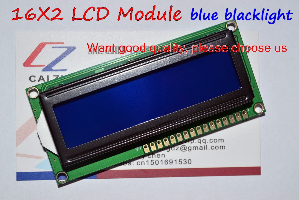 青色光付きLCDディスプレイモジュール,10個,lcd160 - Lcd 1602 のレビューと価格