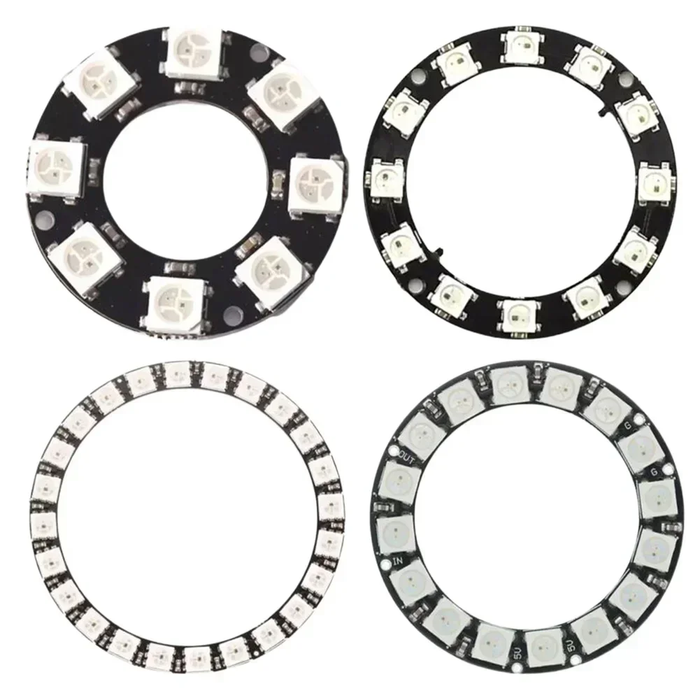 5V LED リング個別にアドレス指定可能な RGB LED - Neopixel のレビューと価格