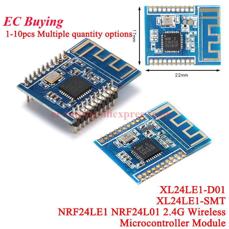 1-10Pc NRF24LE1 WiFi 無線通信モジュール - Nrf24L01 のレビューと価格