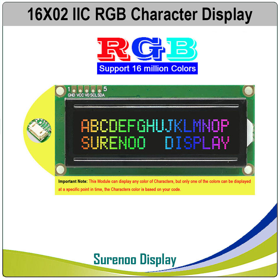 Grove 162 16x2 1602 3.3-5vシリアル - Lcd 1602 のレビューと価格