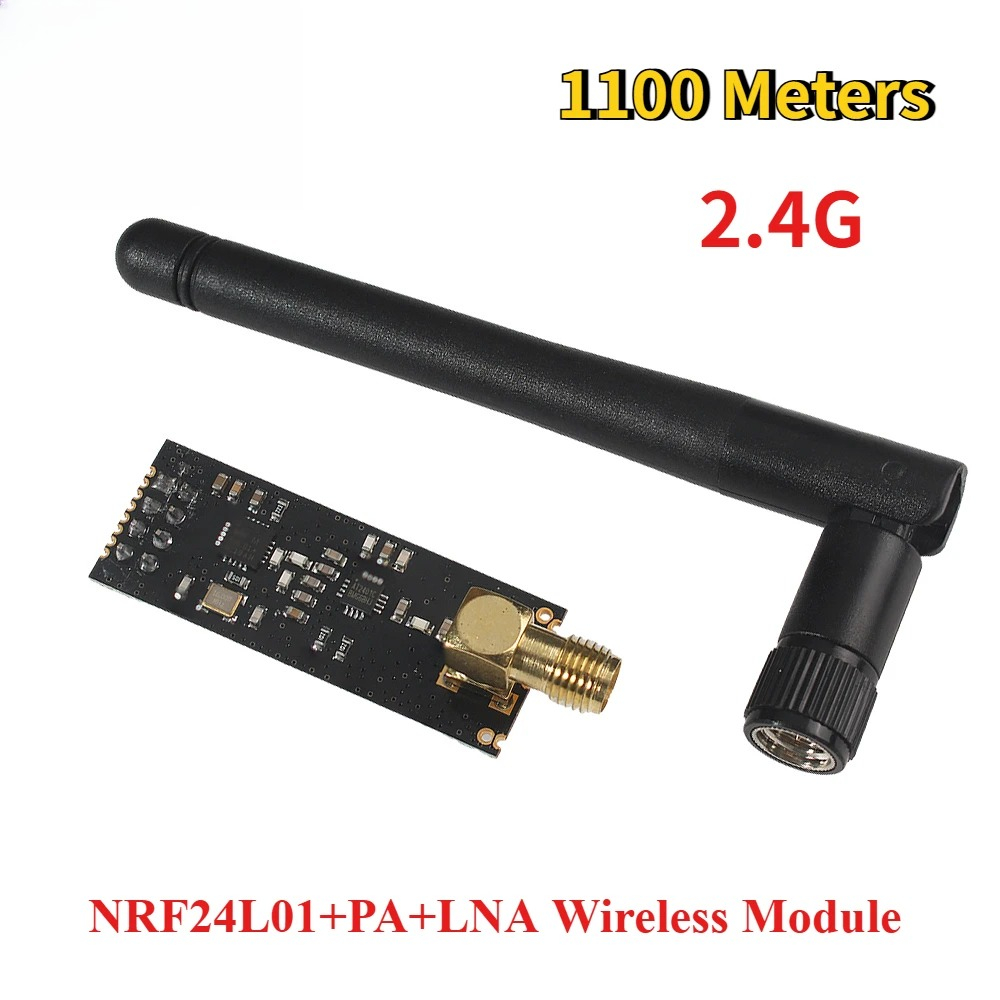 1 キット NRF24L01 ワイヤレスモジュール +PA+ - Nrf24L01 のレビューと価格