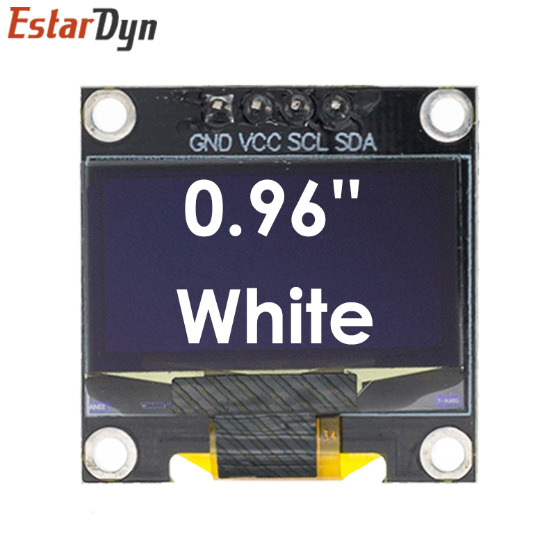 0.96 インチ IIC SPI シリアル 7/4 ピン白/ - Oled Display 0.96 のレビューと価格