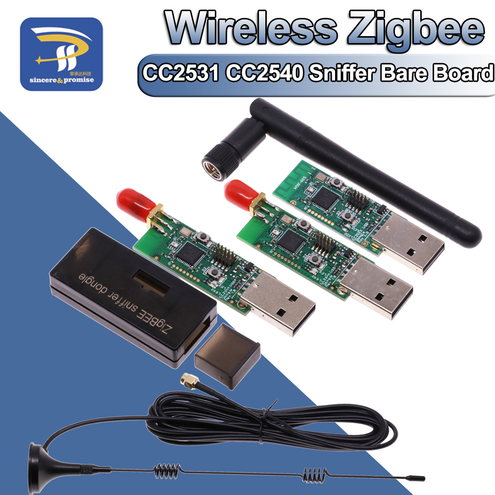 スニファー ベア ボード パケット プロトコル アナライザー - Zigbee Cc2531 のレビューと価格