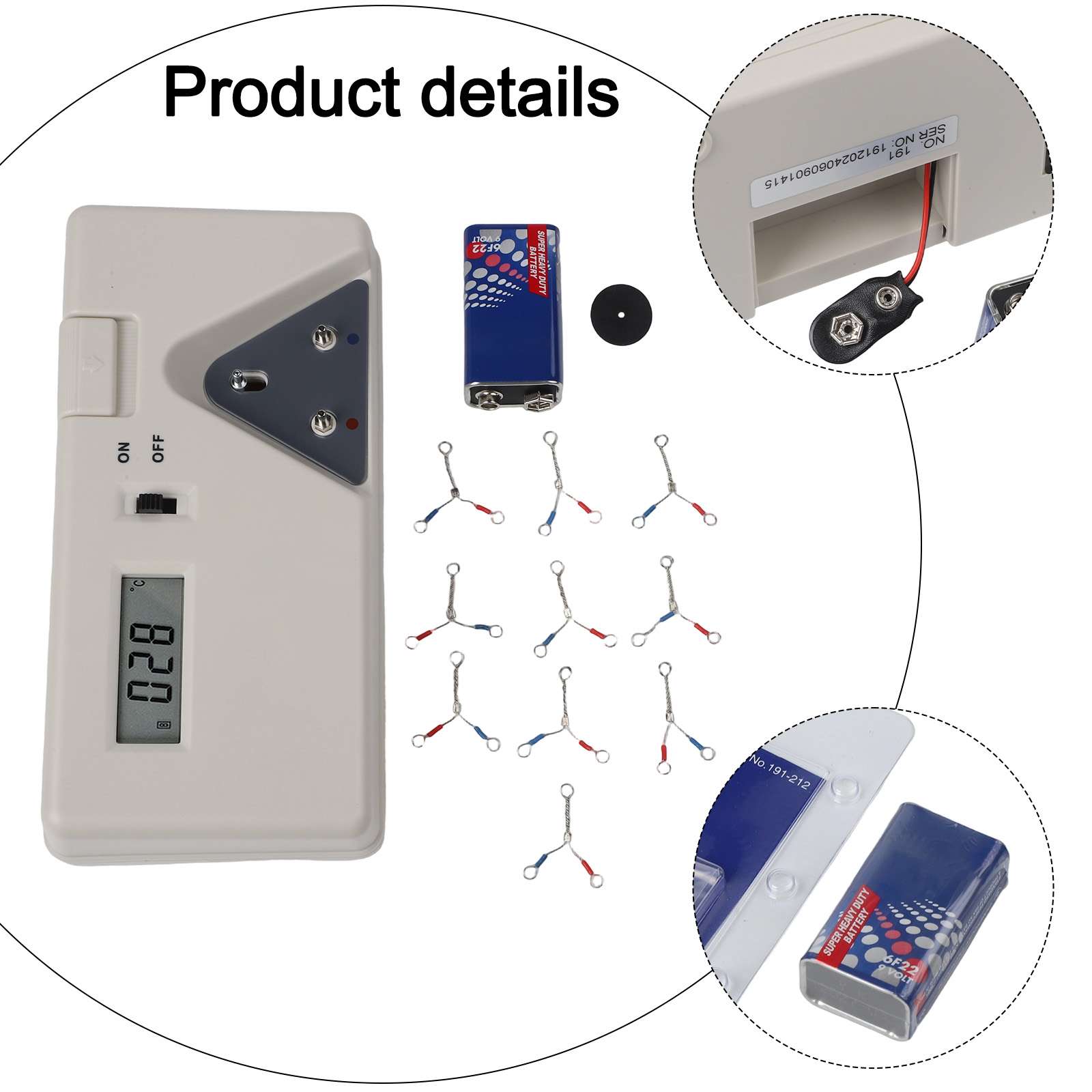 191 はんだごて先端テスター はんだごて先端温度計 ディス - Soldering Iron Temperature Probe のレビューと価格