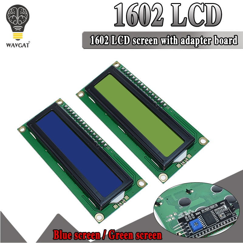 LCD1602 LCDモジュール ブルースクリーン IIC/ - Lcd 1602 のレビューと価格