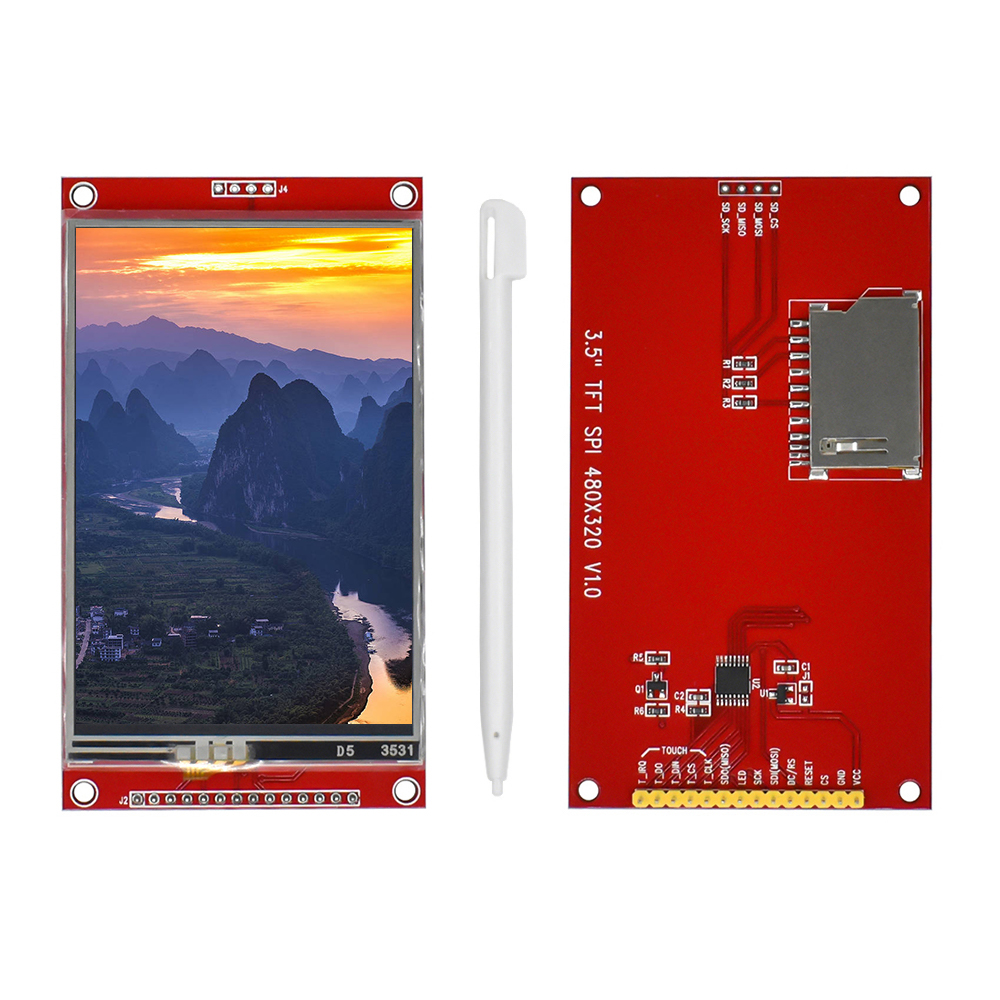 3.5 インチ TFT LCD モジュール、タッチパネル付き - Tft Display 2.4 のレビューと価格