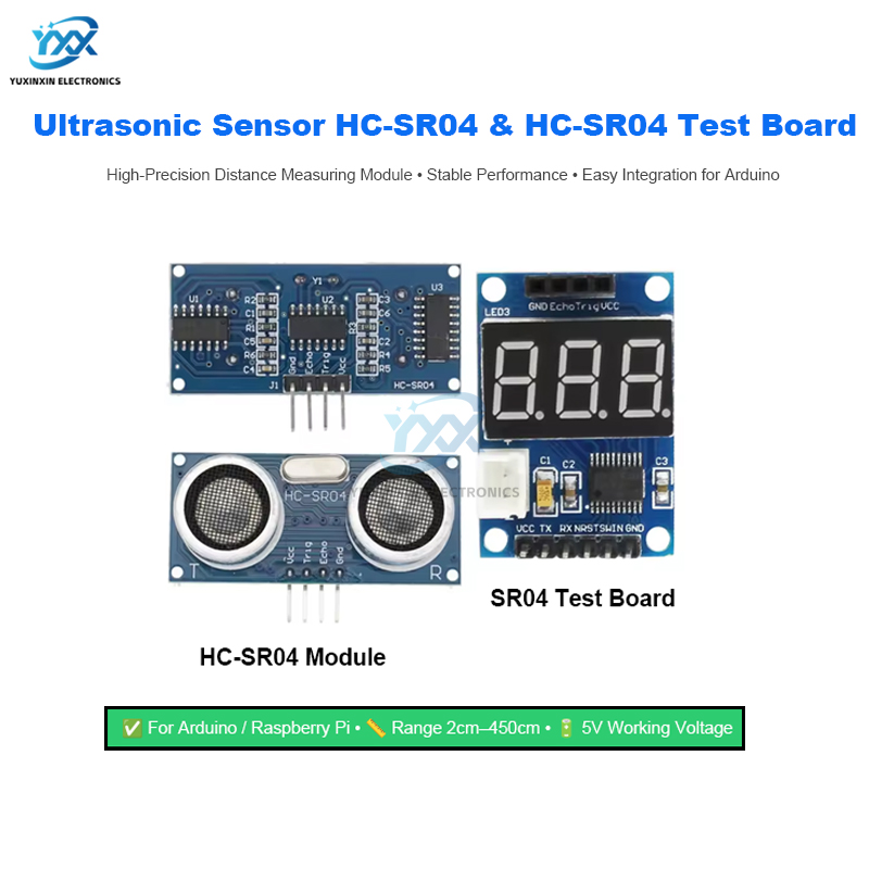 超音波センサー HC-SR04 HCSR04 距離測定モジュ - Ultrasonic Sensor Hc-Sr04 のレビューと価格