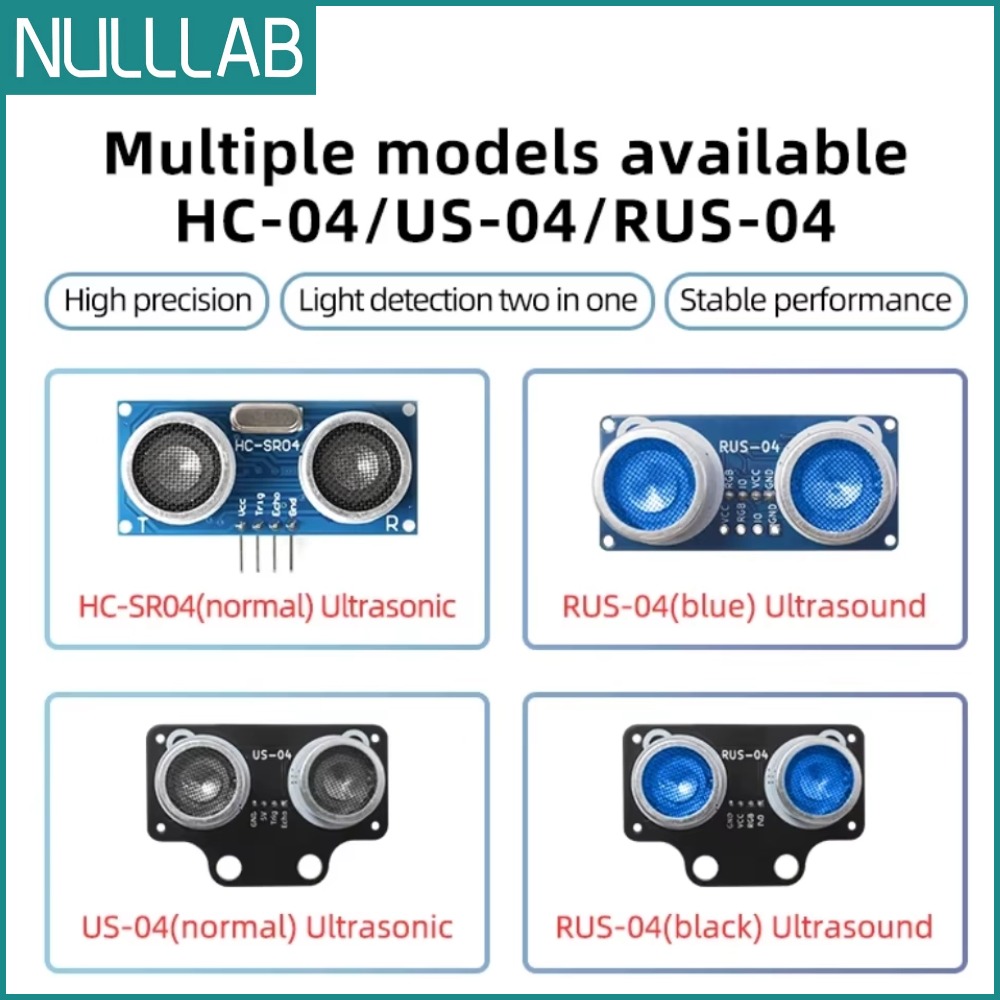 HC-SR04/RUS-04 超音波モジュール距離測定センサ - Ultrasonic Sensor Hc-Sr04 のレビューと価格