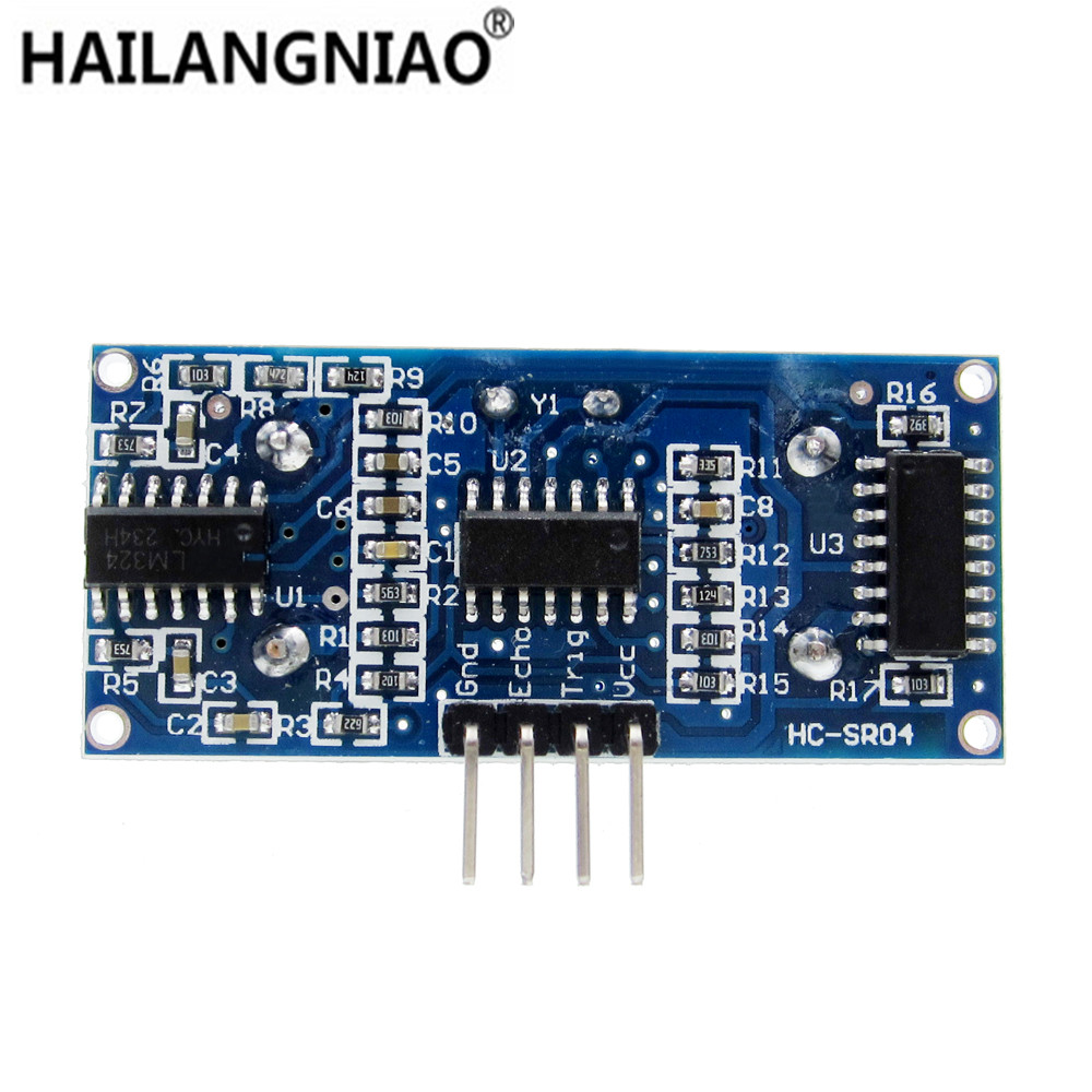 超音波センサーHc-sr04個5個、漫画、スマートカー用取り - Ultrasonic Sensor Hc-Sr04 のレビューと価格