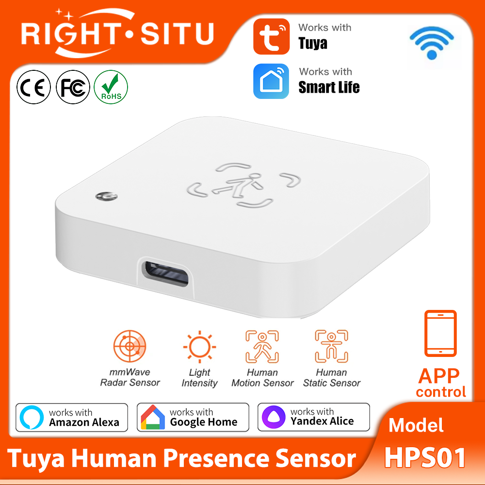 Tuya WiFi MmWave レーダー検出器 人感センサ - Pir Motion Sensor のレビューと価格
